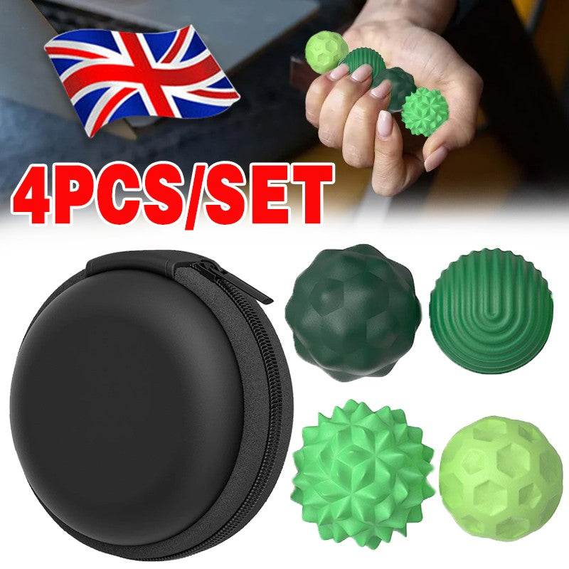 Silicone Sensory Balls Autism Calming Fidget Toy Stress Relief For Kids & Adults