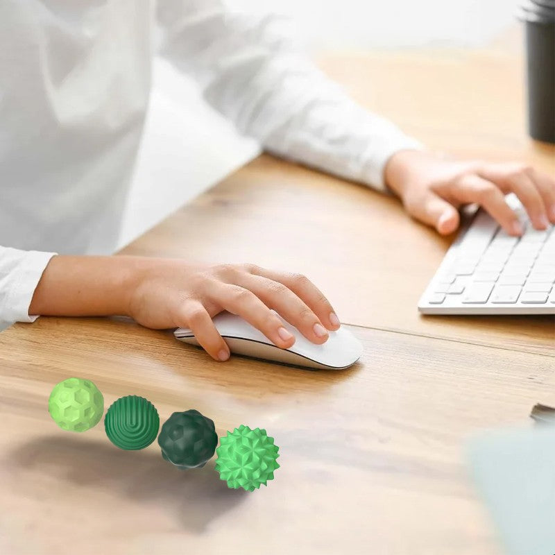 Silicone Sensory Balls Autism Calming Fidget Toy Stress Relief For Kids & Adults