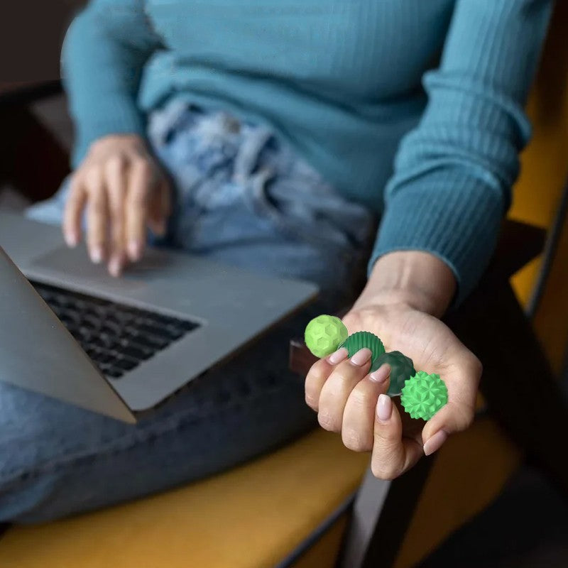 Silicone Sensory Balls Autism Calming Fidget Toy Stress Relief For Kids & Adults