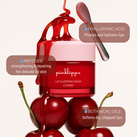 Cherry Lip Sleeping Mask | Overnight Lip for Dry, Chapped Lips