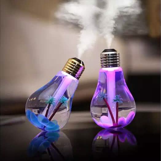 Mini USB Bulb Aromatherapy Diffuser with LED Lights