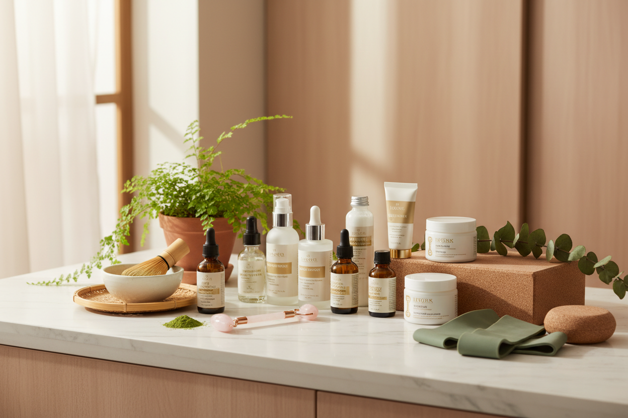 Wellness lifestyle scene